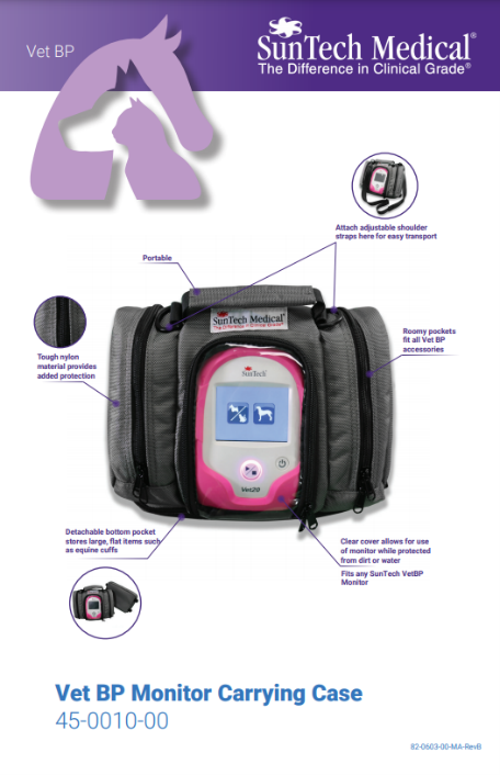 SunTech Vet25 Veterinary Blood Pressure Monitor - SunTech Medical