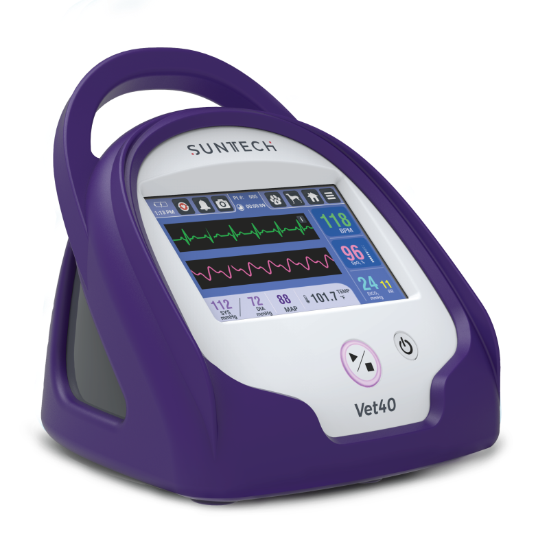 Picture of the SunTech Vet40 Surgical Vital Signs Monitor