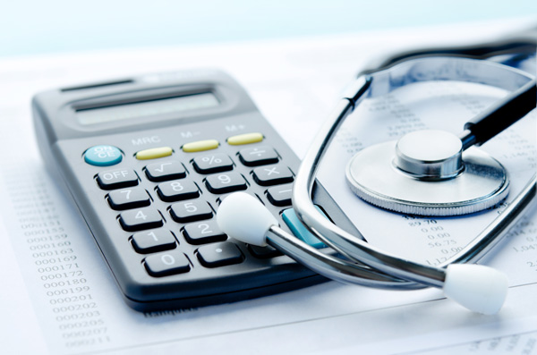 Center for Medicare and Medicaid Services Reconsidering ABPM Reimbursement and Coverage stethoscope with calculator 